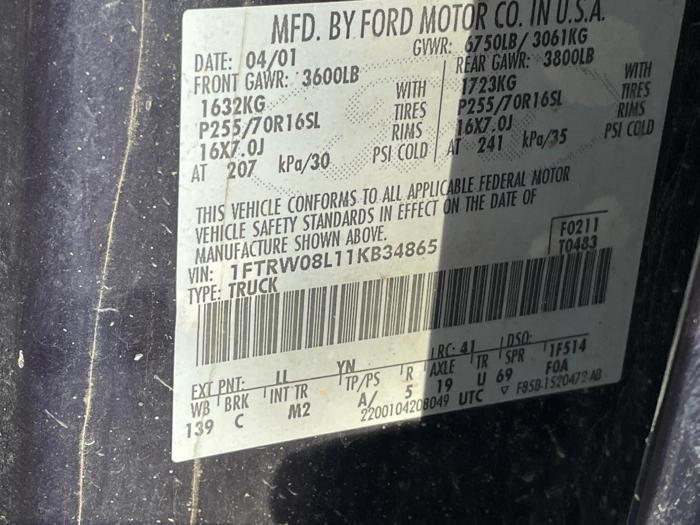 2001 Ford F-150