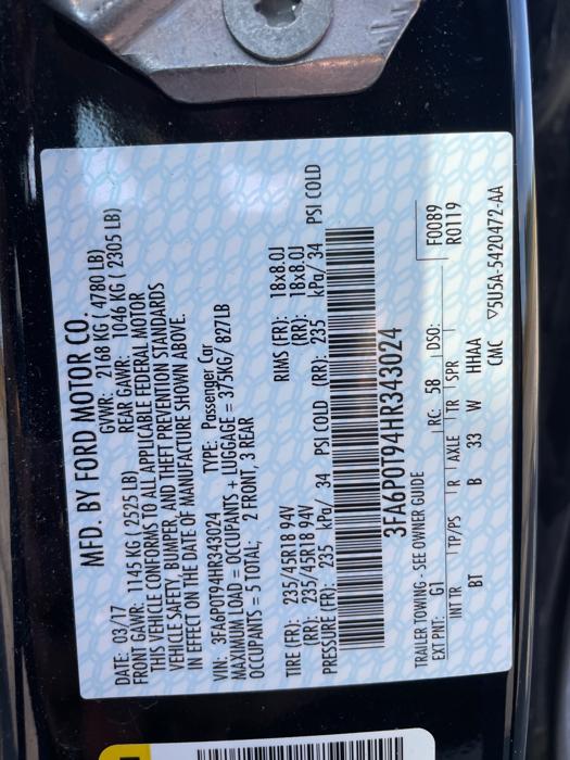 2017 ford fusion se-awd with 71182 miles for sale near elk-river, minnesota ad8c432d7c3549be80efe01e3193132b.jpeg