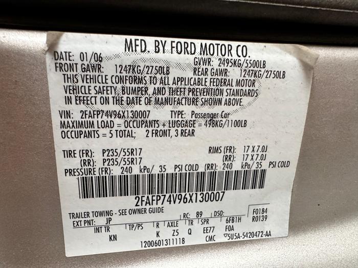2006 ford crown-victoria lx with 165269 miles for sale near elk-river, minnesota af0cda3b7b7546589f1786f1e0c7931e.jpeg