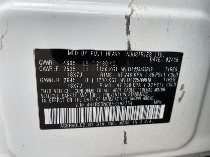 2015 subaru outback 2.5i-limited with 165500 miles for sale near eden-prairie, minnesota b01d7b9f6cb94919aa65c35b6c782e7d.jpeg