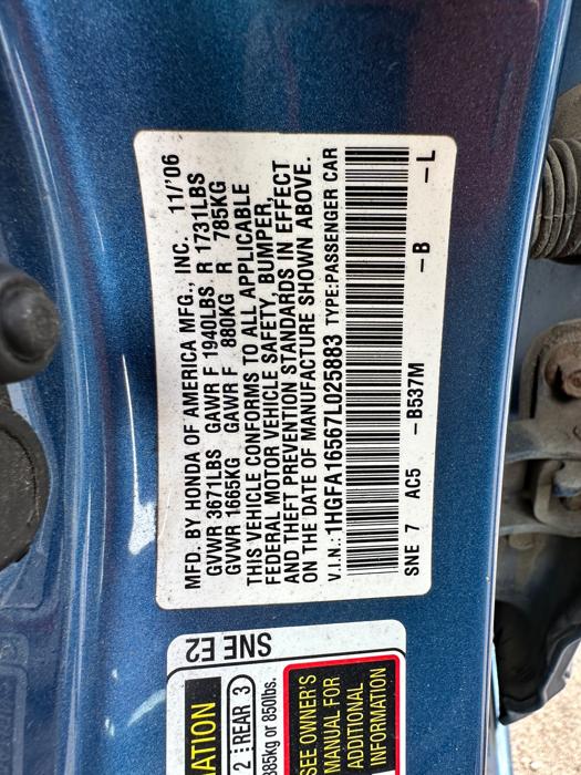 2007 honda civic with 287938 miles for sale near elk-river, minnesota b76ec622ebf04b1fbda85c507d353363.jpeg