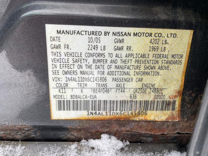 2006 nissan altima 2.5 with 184625 miles for sale near fridley, minnesota b89b9fbeda034c328d73901a38fce0cd.jpeg