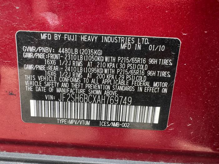 2010 subaru forester 2.5xs with 212245 miles for sale near elk-river, minnesota bd822a42a7a446d798cc382184f630db.jpeg