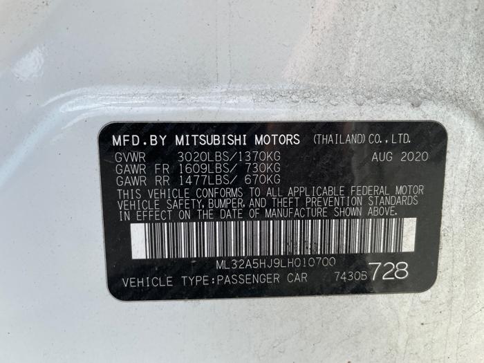 2020 mitsubishi mirage gt with 128843 miles for sale near columbus, minnesota bfa1ad30fcfa432fae330532e71348ed.jpeg
