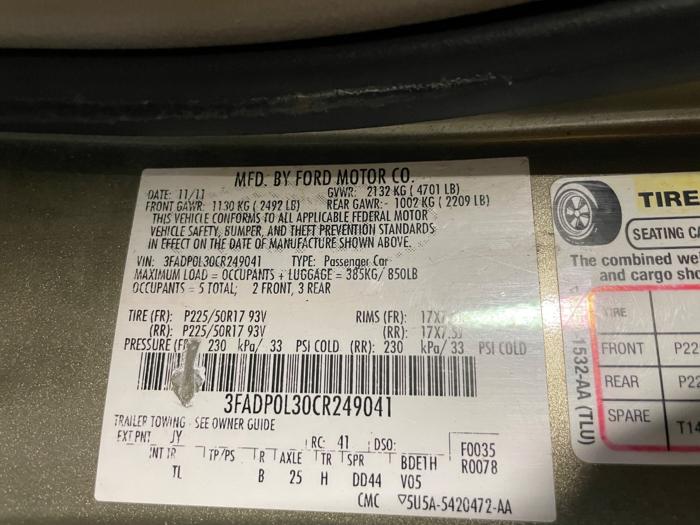 2012 ford fusion-hybrid sedan with 176764 miles for sale near elk-river, minnesota c427af697f3945a68f226f53e9b2e5f8.jpeg