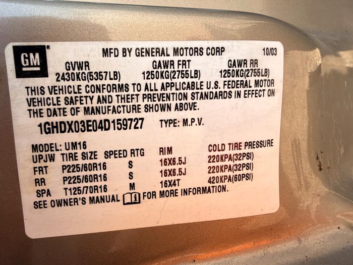 2004 oldsmobile silhouette gl with 217602 miles for sale near elk-river, minnesota c5e301f6598441feb4f8f1a651977e31.jpeg