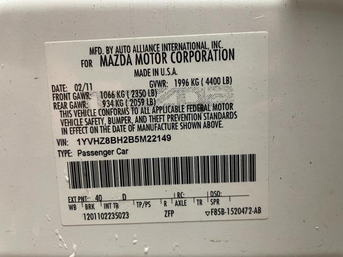 2011 Mazda Mazda6