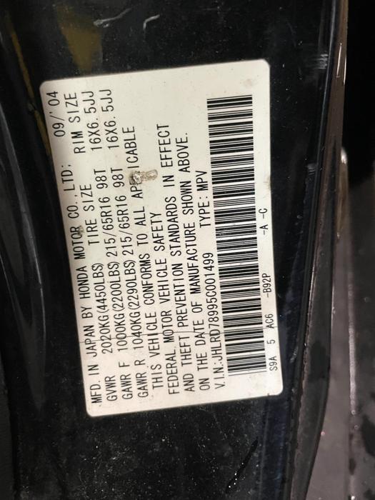 2005 honda cr-v edition with 143839 miles for sale near elk-river, minnesota c8876d34e0fc400baef5467b14322413.jpg