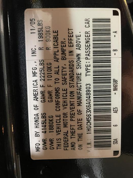 2006 Honda Accord