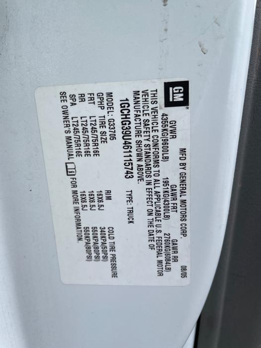 2006 chevrolet express 3500-extended-cargo with 260515 miles for sale near elk-river, minnesota cc4d56d233374496b9565b1360aca68d.jpeg