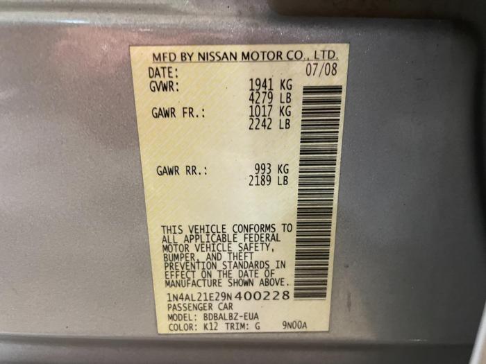 2009 Nissan Altima
