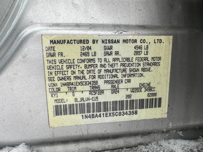 2005 nissan maxima se with 144068 miles for sale near elk-river, minnesota d3d1626c29e0402e9ddecdcaa460ae6b.jpeg