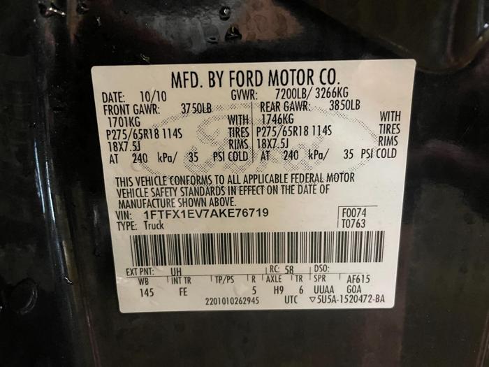 2010 Ford F-150