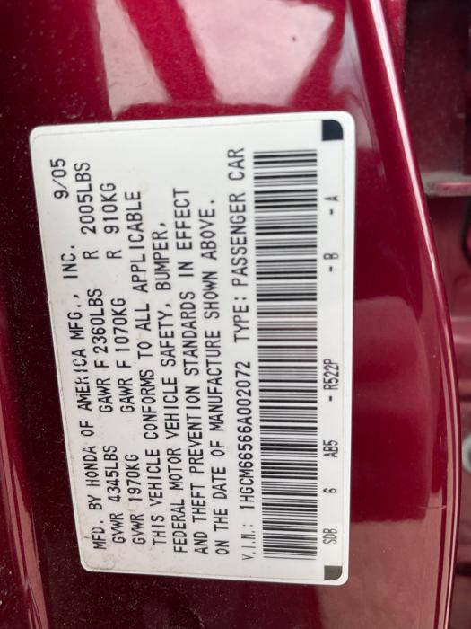 2006 honda accord ex-v6 with 267483 miles for sale near fridley, minnesota dce21da84b9147efb2a7767f7a58a978.jpeg