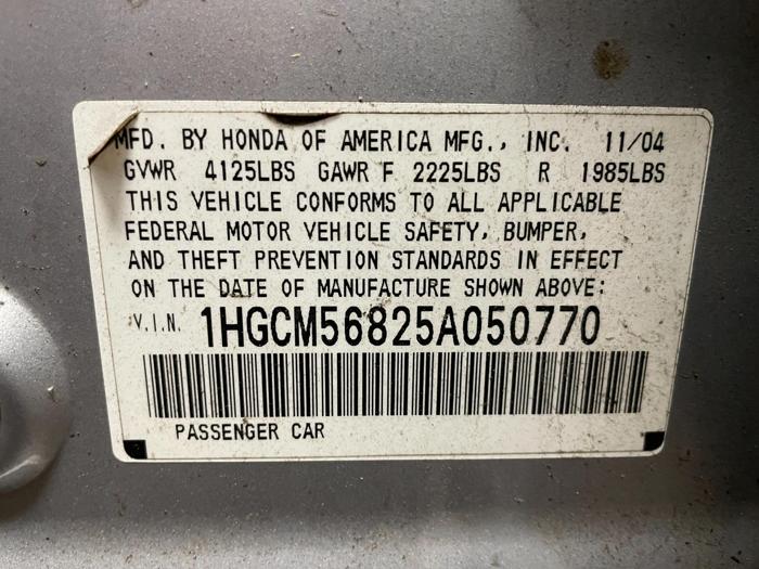 2005 Honda Accord