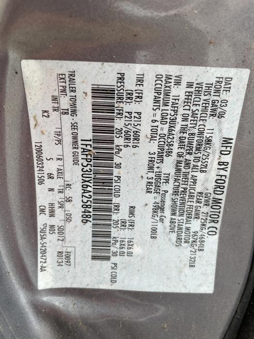 2006 Ford Taurus