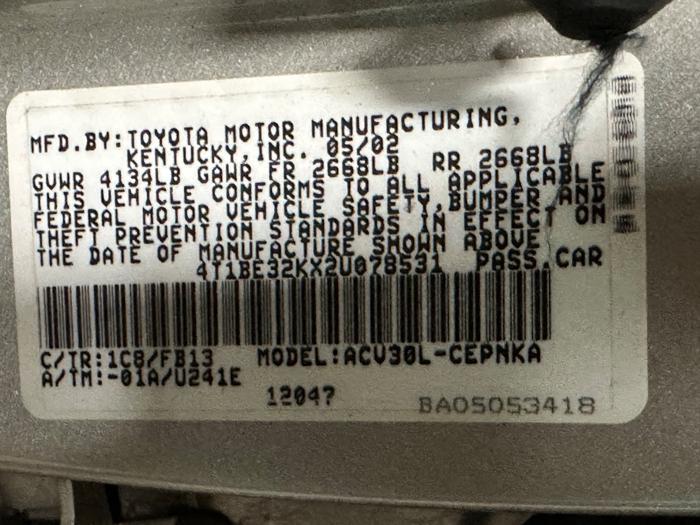 2002 toyota camry le with 161182 miles for sale near elk-river, minnesota e1040159d10b4d47b19bbba8873397b1.jpeg