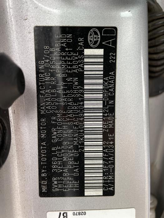 2009 toyota matrix base-4-speed-at with 164150 miles for sale near elk-river, minnesota e10de9433c124d34824ab7ab01d214e4.jpeg