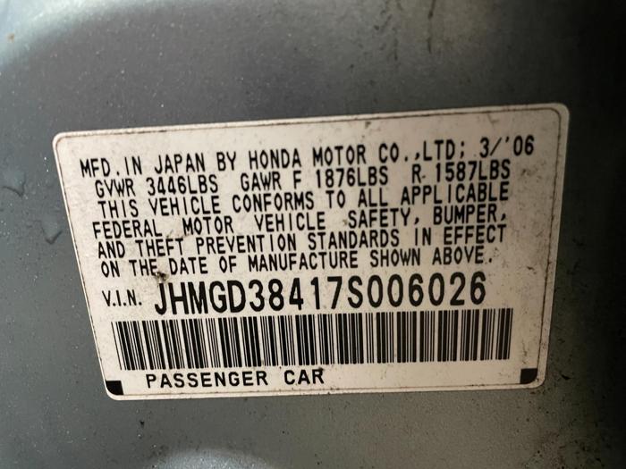 2007 Honda Fit