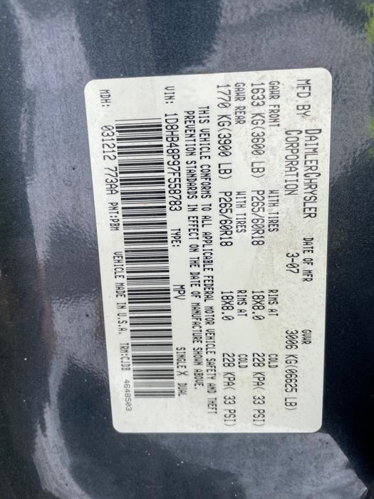 2007 dodge durango slt-4wd with 170556 miles for sale near fridley, minnesota e3bcdb1be3cd4048af17237867d0c2a1.jpeg