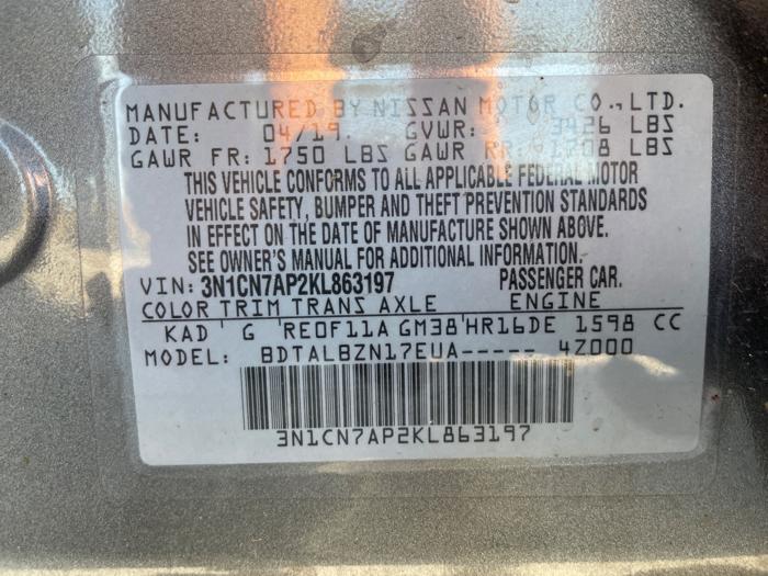 2019 nissan versa 1.6-s-5m with 74551 miles for sale near elk-river, minnesota e94d1c6bf6b343caa9ad1f01f19b064e.jpeg