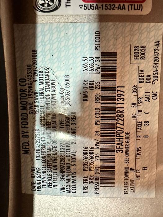 2008 ford fusion se with 137555 miles for sale near elk-river, minnesota eaa912c1f49f4bdeb2d831a826ba782e.jpeg
