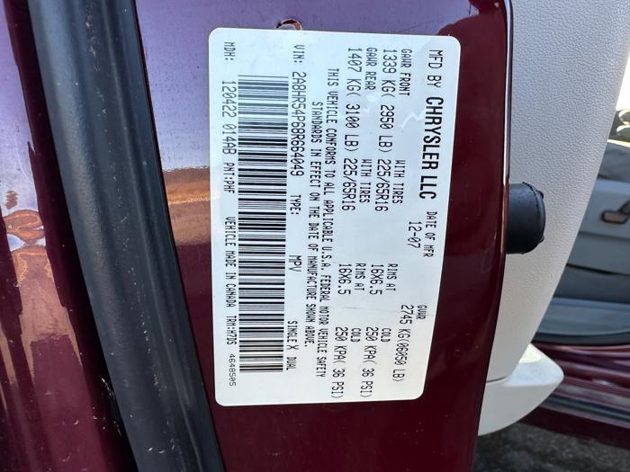 2008 chrysler town-&-country touring with 160232 miles for sale near elk-river, minnesota ebe8b5e721254483b671fefb2f2bcd96.jpeg