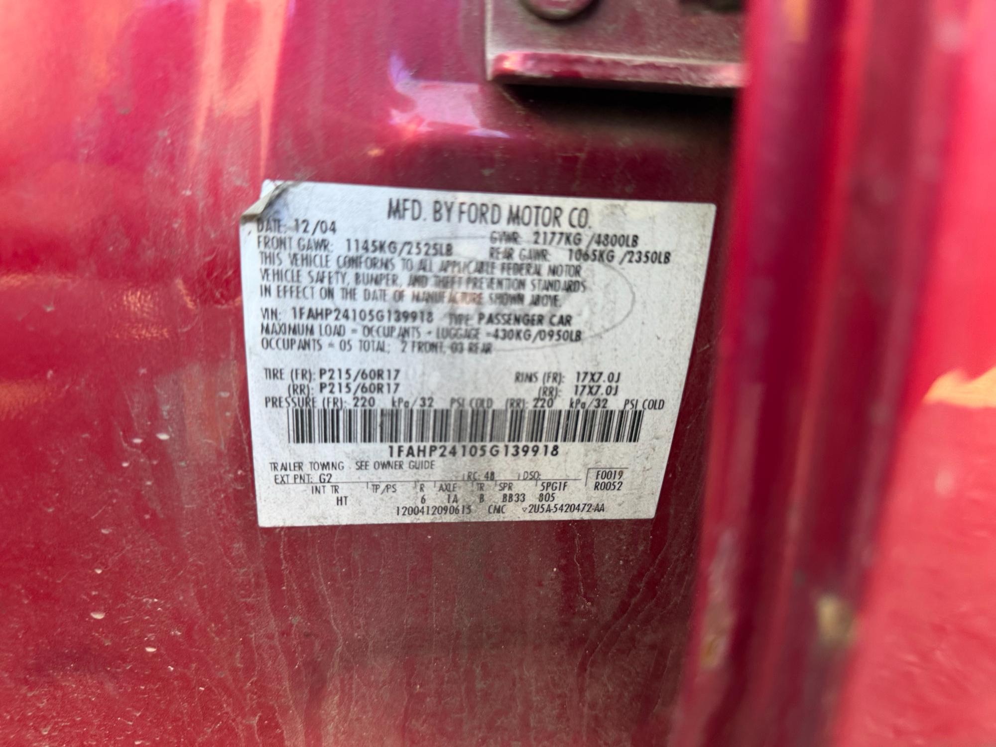 2005 ford five-hundred with 158505 miles for sale near elk-river, minnesota f04e935ada344067846a1652db963d68.jpg