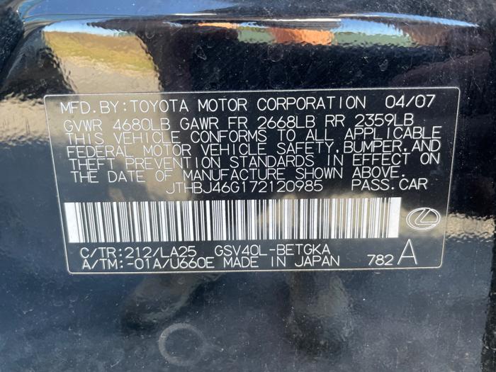 2007 lexus es 350 with 131165 miles for sale near elk-river, minnesota f10a433d6c01416a8bbdbe1878a5fb4c.jpeg