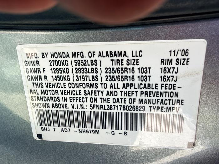 2007 honda odyssey ex-l with 248217 miles for sale near elk-river, minnesota f34d593ef17e49a487d640db043c89da.jpeg