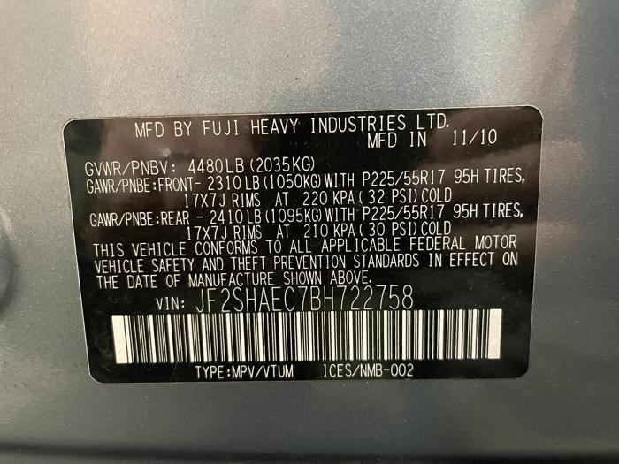 2011 Subaru Forester