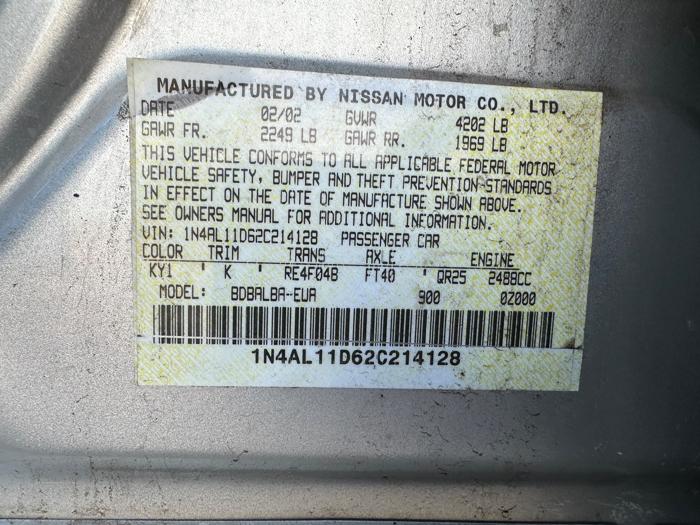 2002 nissan altima 2.5 with 154503 miles for sale near elk-river, minnesota f4b35fa3e1894387a7899be38b304a3d.jpeg