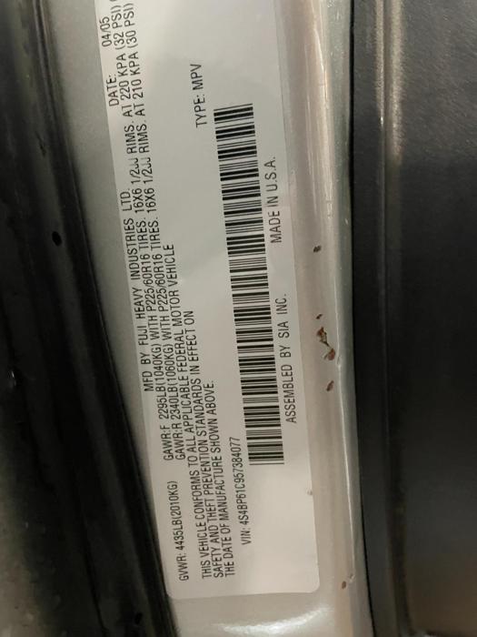 2005 Subaru Outback