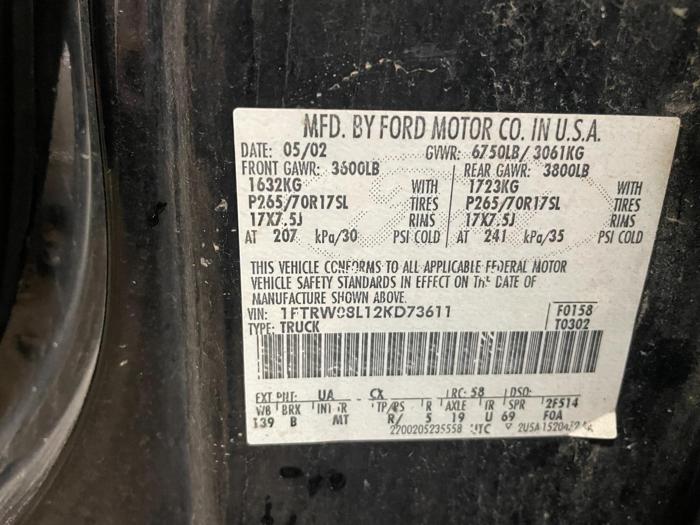 2002 Ford F150