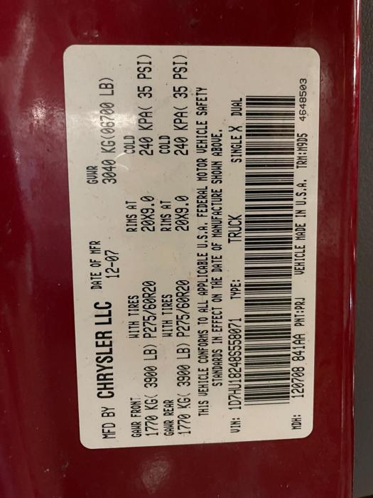 2008 Dodge RAM 1500