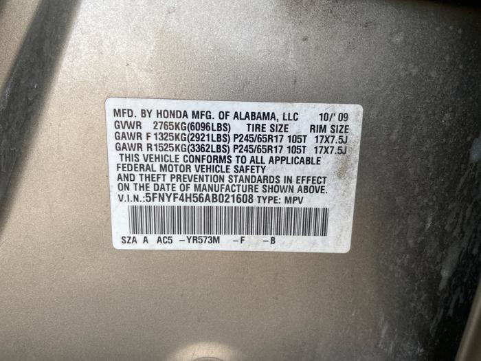 2010 honda pilot ex-l-4wd-5-spd-at with 231045 miles for sale near elk-river, minnesota fe02c81ff8d5498aadecc8b0d030c51f.jpeg