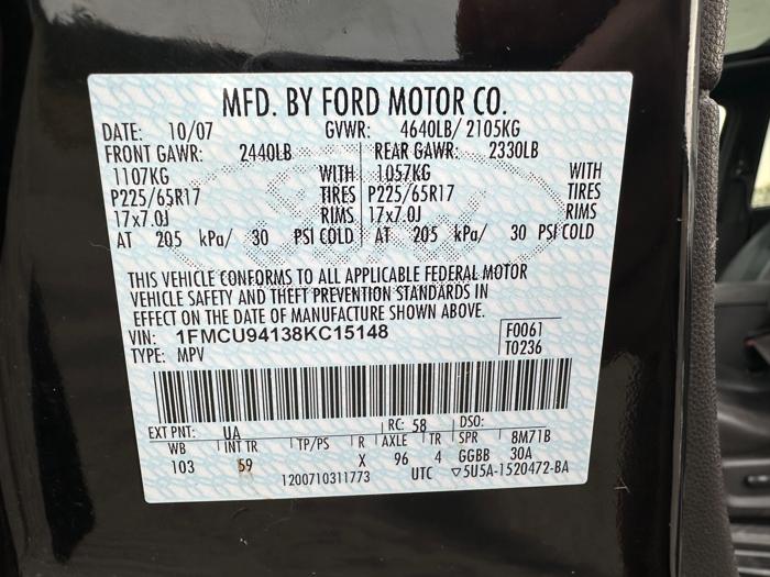 2008 ford escape limited-4wd with 128531 miles for sale near elk-river, minnesota ff057d38f7e647dda6749dc1f7553a75.jpeg