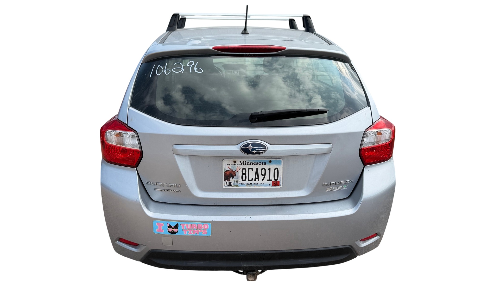 2013 subaru impreza base-5-door with 166153 miles for sale near elk-river, minnesota 106296_04_rear_end.jpg