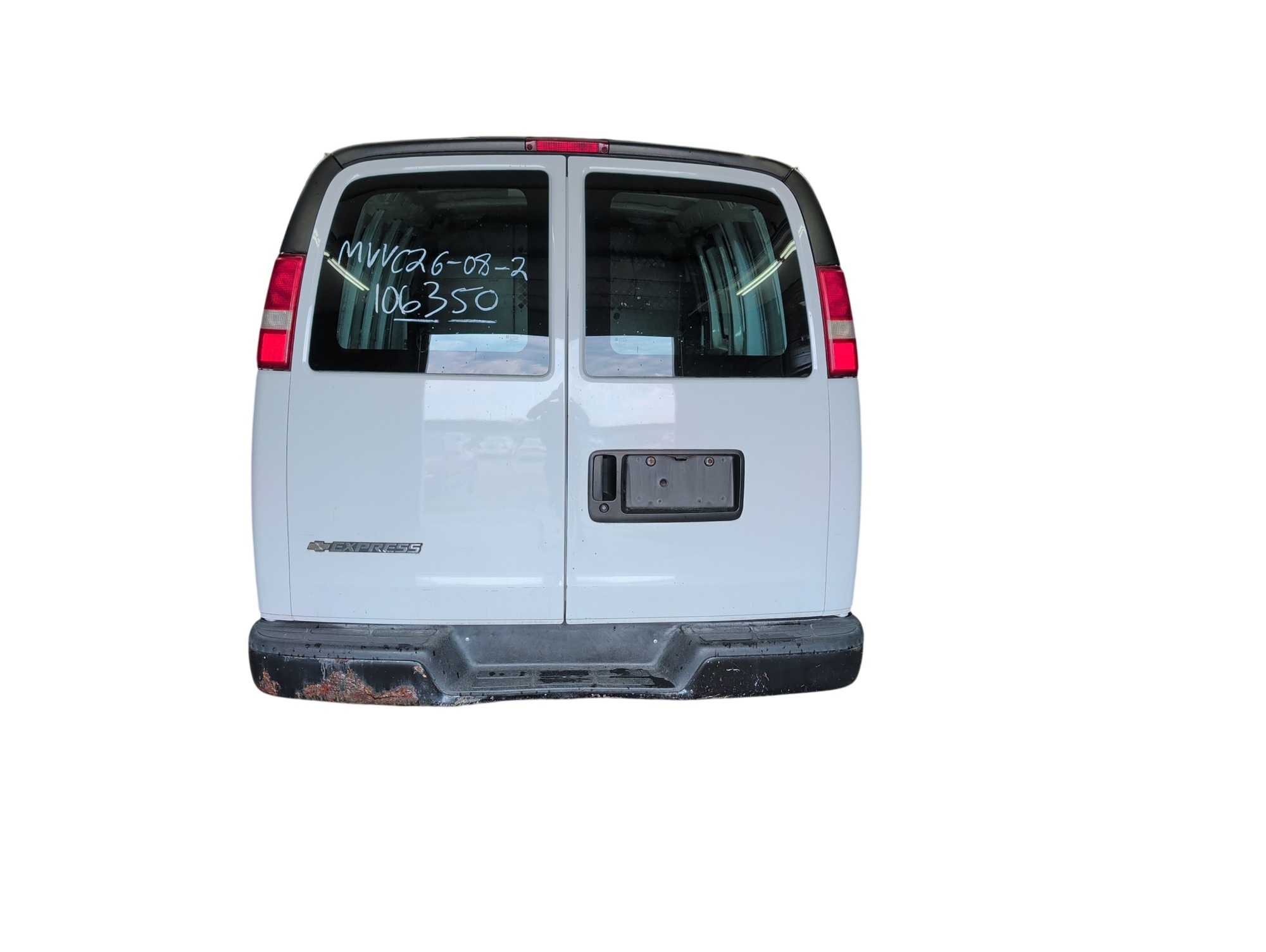 2007 chevrolet express 1500-cargo with 223985 miles for sale near elk-river, minnesota 106350_04_rear_end.jpg