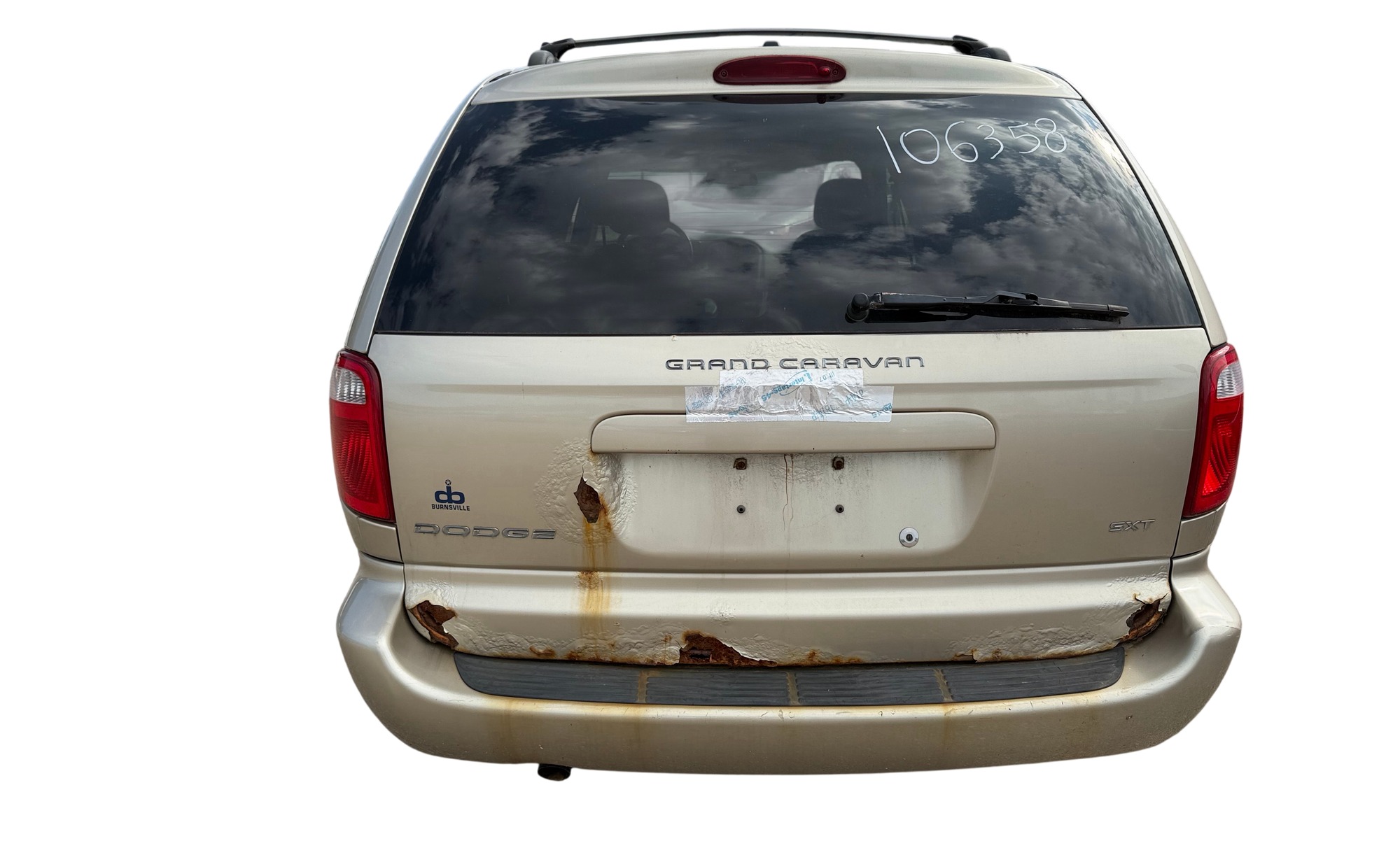 2007 dodge grand-caravan sxt with 141064 miles for sale near elk-river, minnesota 106358_04_rear_end.jpg