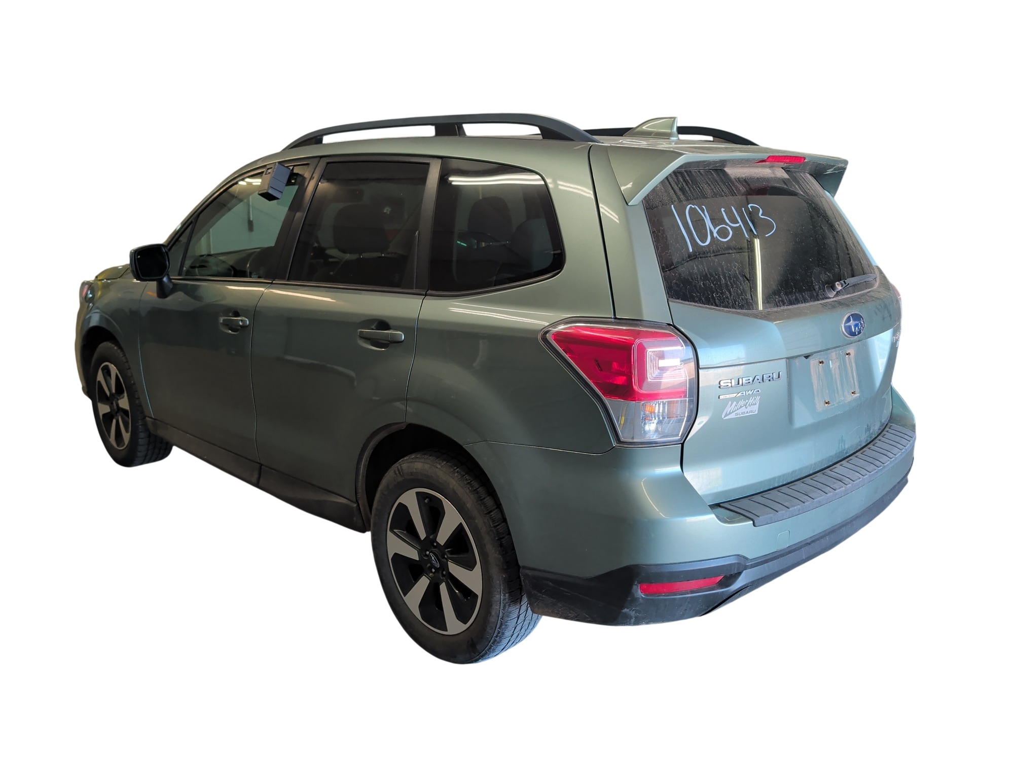 2017 subaru forester 2.5i-premium-pzev-cvt with 119029 miles for sale near elk-river, minnesota 106413_03_rear_driver_corner.jpg