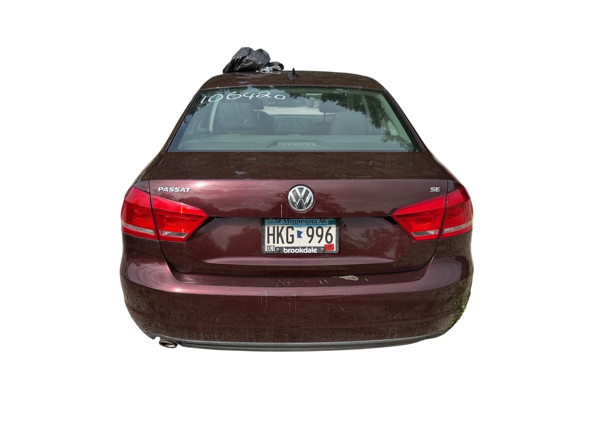 2012 volkswagen passat with 133891 miles for sale near elk-river, minnesota 106420_04_rear_end.jpg