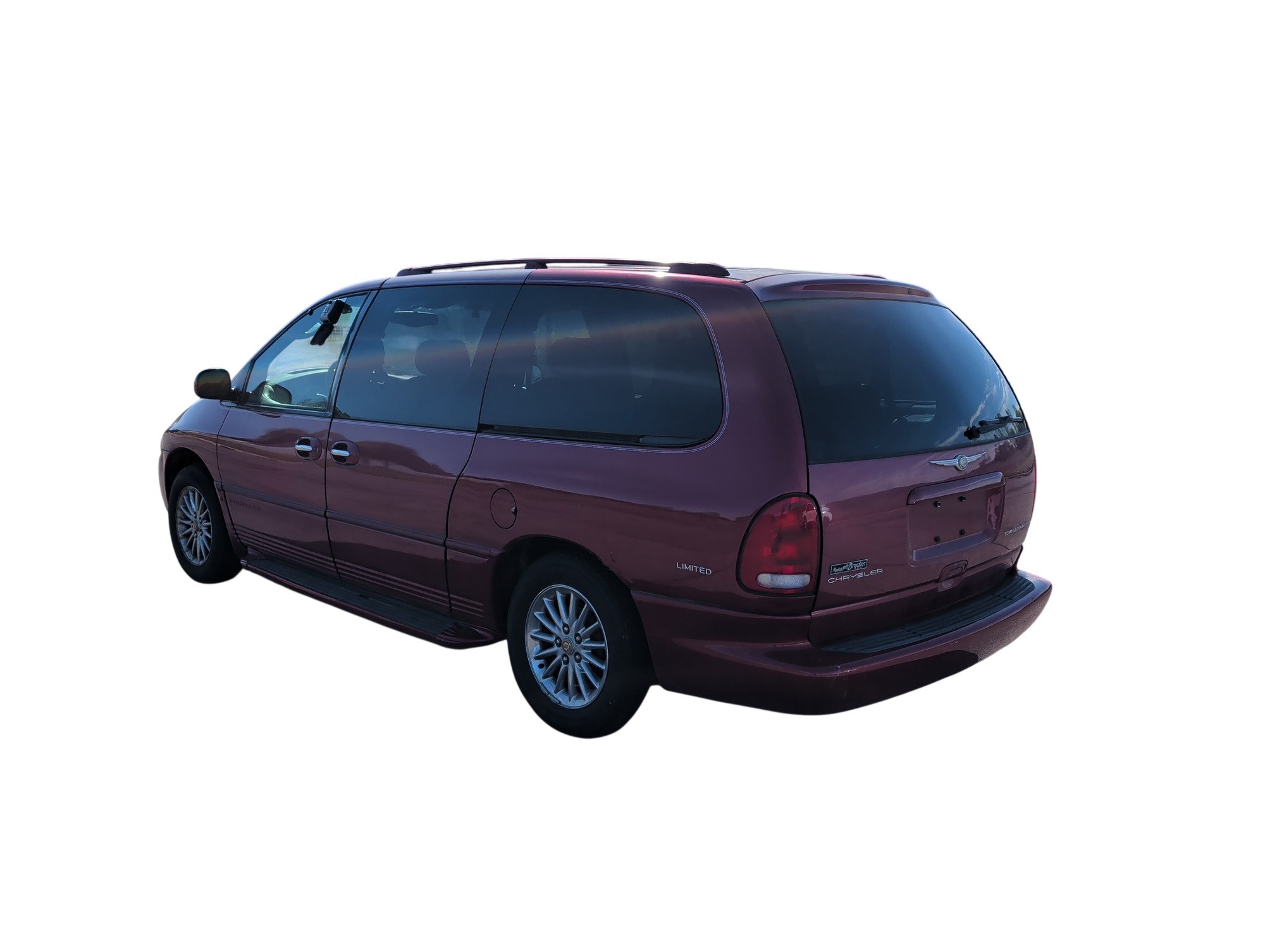 1999 chrysler town-and-country limited-fwd with 88290 miles for sale near elk-river, minnesota 106499_03_rear_driver_corner.jpg