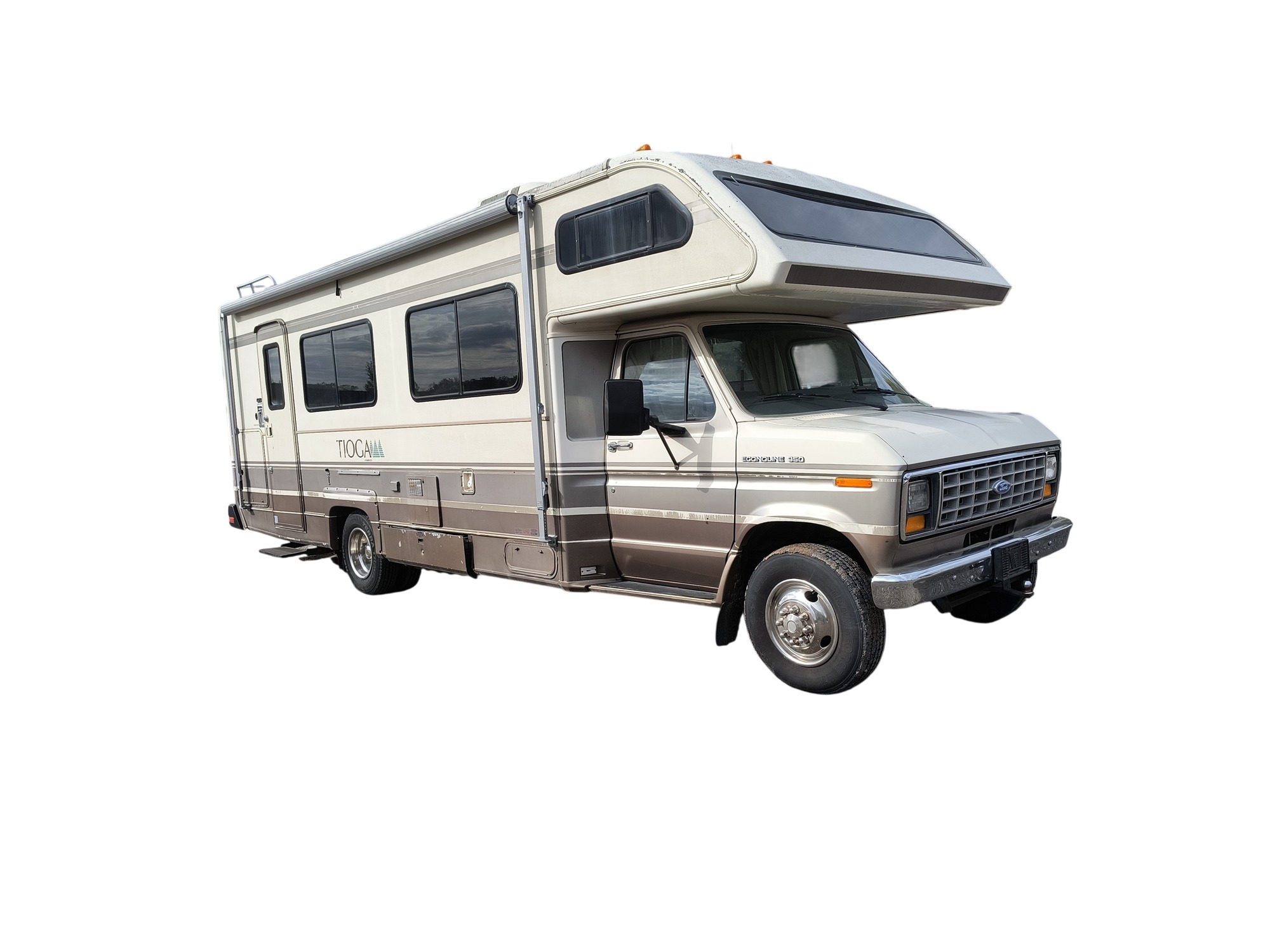1990 ford econoline e350 with 12 miles for sale near Elk River, Minnesota 106502_07_pass_front_corner.jpg