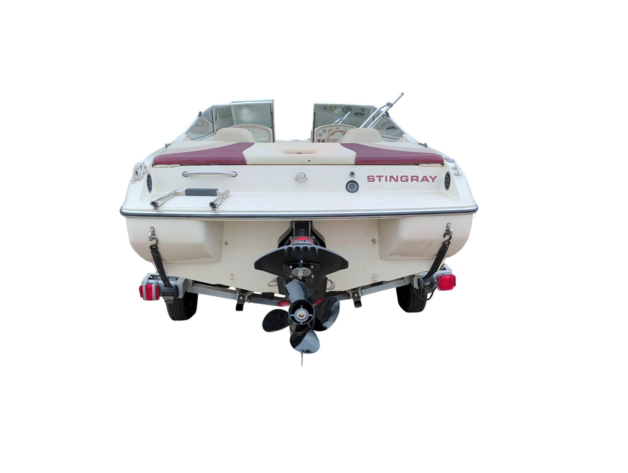 1996 stingray boat with 603 miles for sale near elk-river, minnesota 106507_04_rear_end.jpg