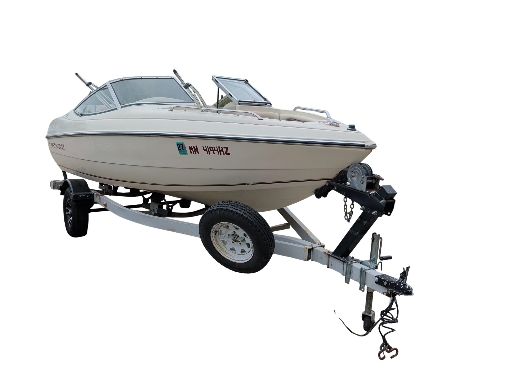 1996 stingray boat with 603 miles for sale near elk-river, minnesota 106507_07_pass_front_corner.jpg