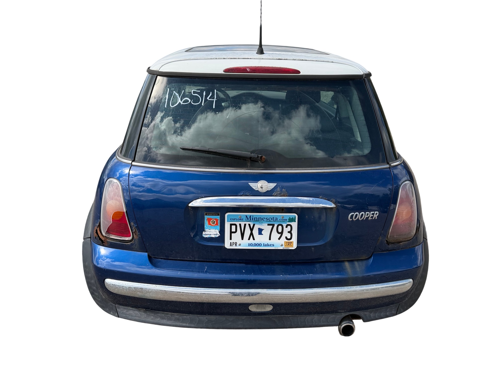 2004 mini cooper base with 208851 miles for sale near elk-river, minnesota 106514_04_rear_end.jpg