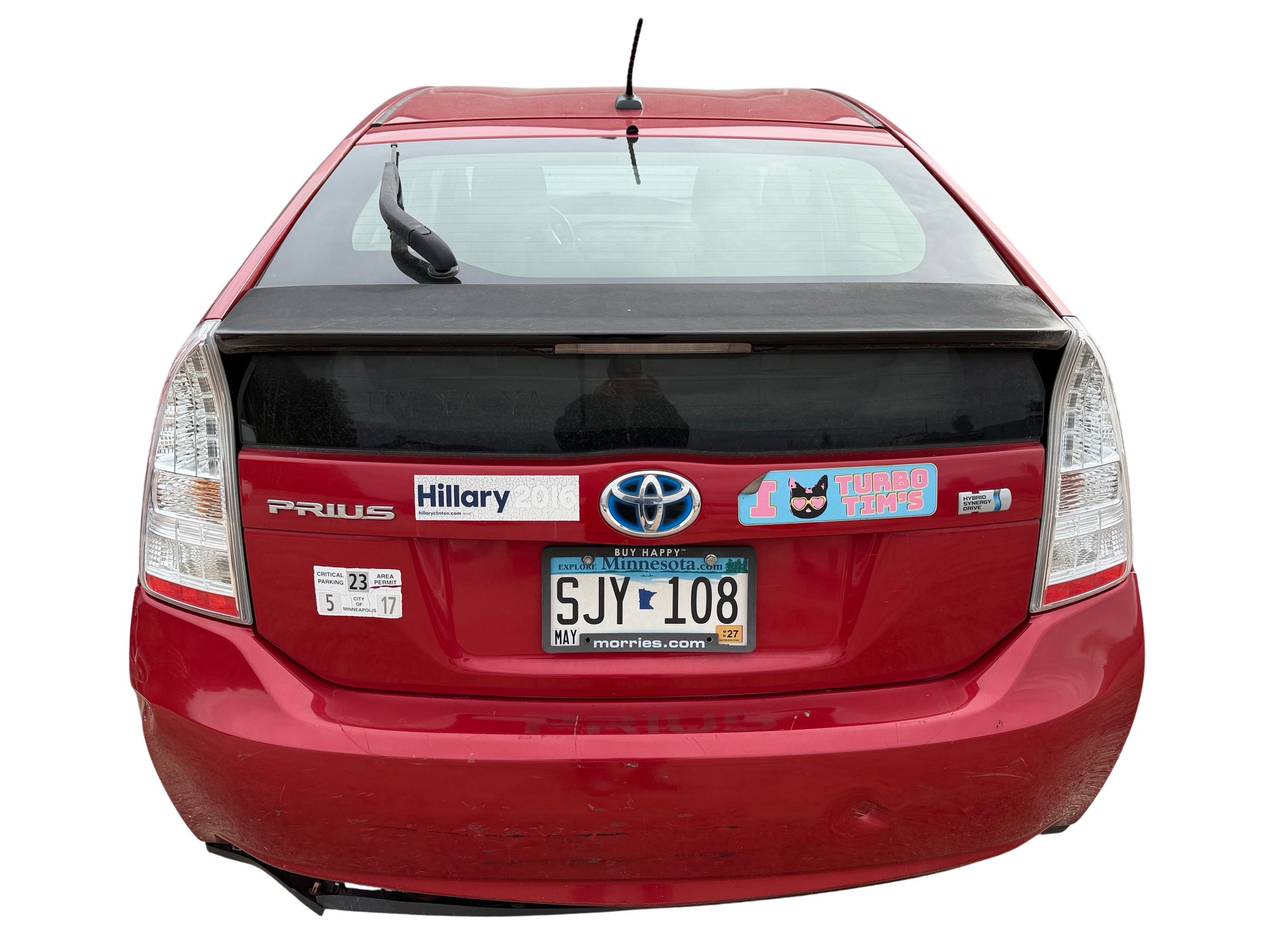 2010 toyota prius prius-ii with 249736 miles for sale near elk-river, minnesota 106528_04_rear_end.jpg