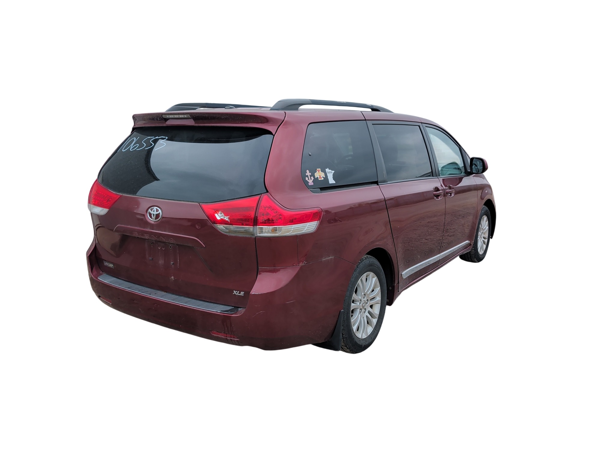 2011 toyota sienna limited-7-pass-v6 with 217246 miles for sale near elk-river, minnesota 106553_05_pass_rear_corner.jpg