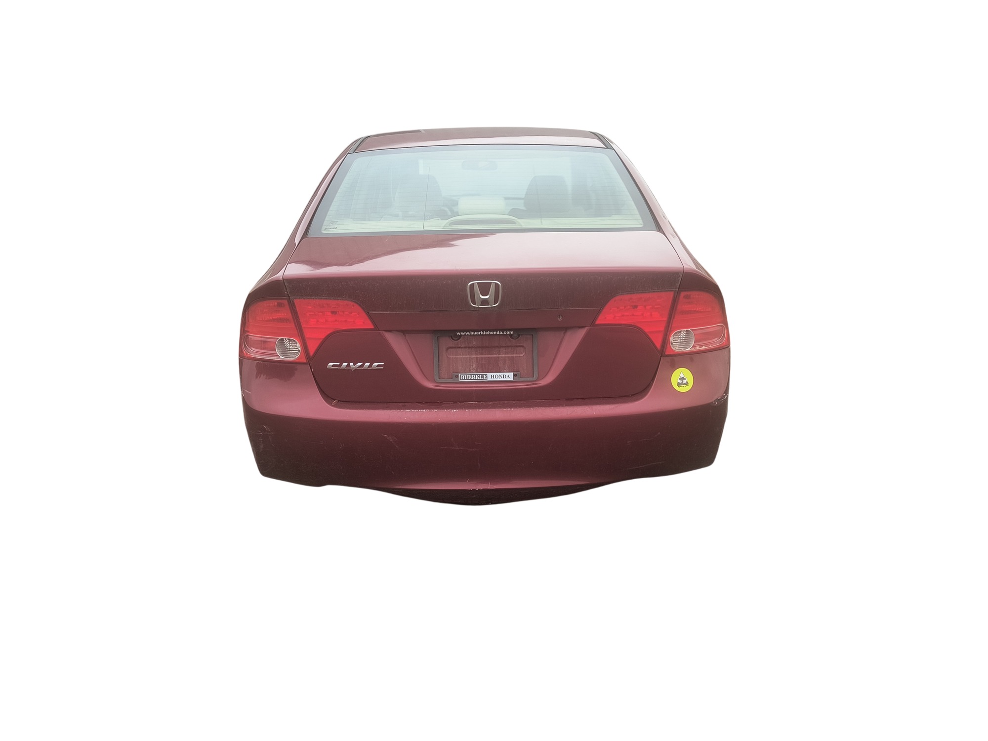 2006 honda civic lx-sedan-at with 229409 miles for sale near Elk River, Minnesota 106574_04_rear_end.jpg